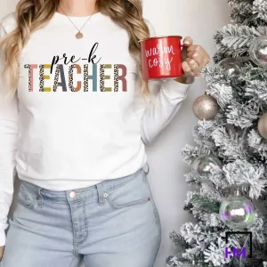 Pre-K Teacher Shirt