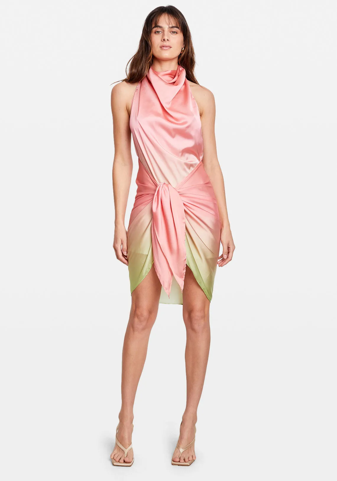 PROVIDENCIA MINI DRESS DRAGON FRUIT