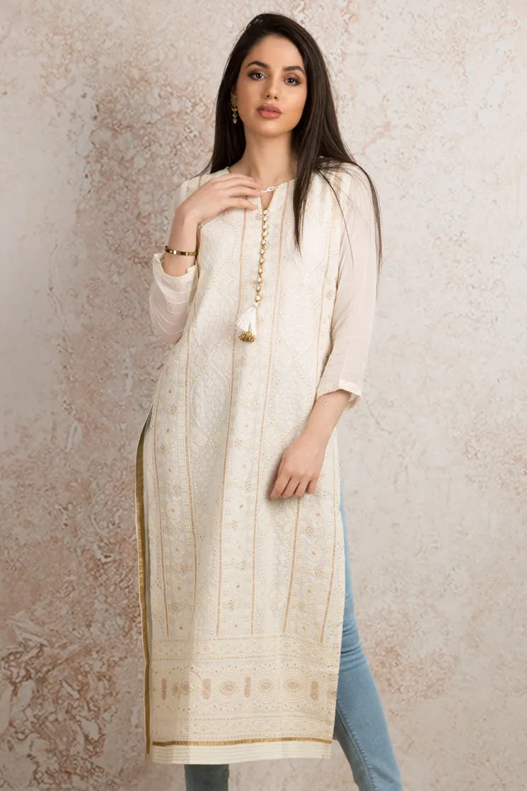 Reshamwork kurti U8_1042