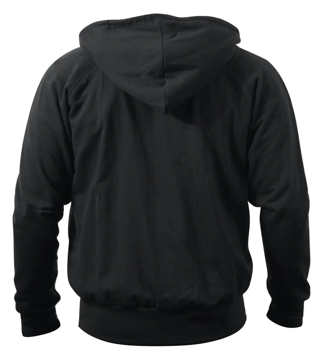 Thermal-Lined Zipper Hooded Sweatshirts