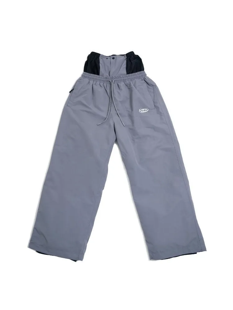 TRICKER Grey Baggy Snow Pants - Women's