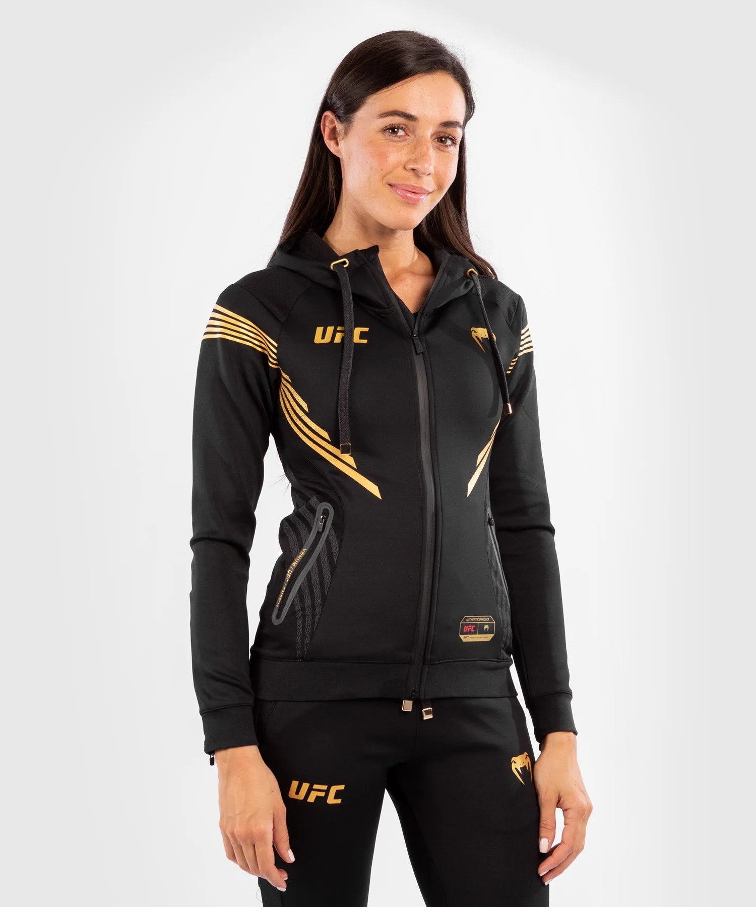 UFC Venum Authentic Fight Night Women's Walkout Hoodie - Champion