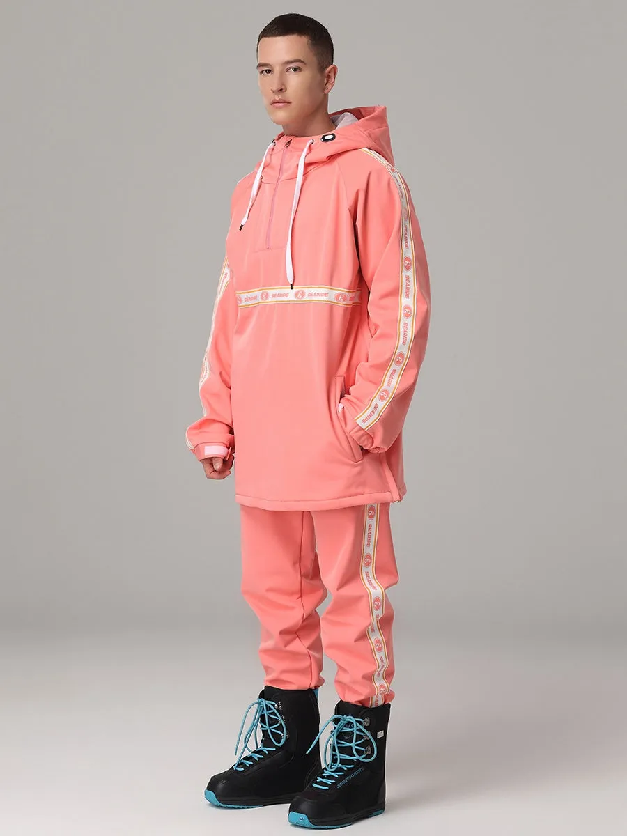 Unisex Loose Mountain Snowboard Suits 2 Pieces