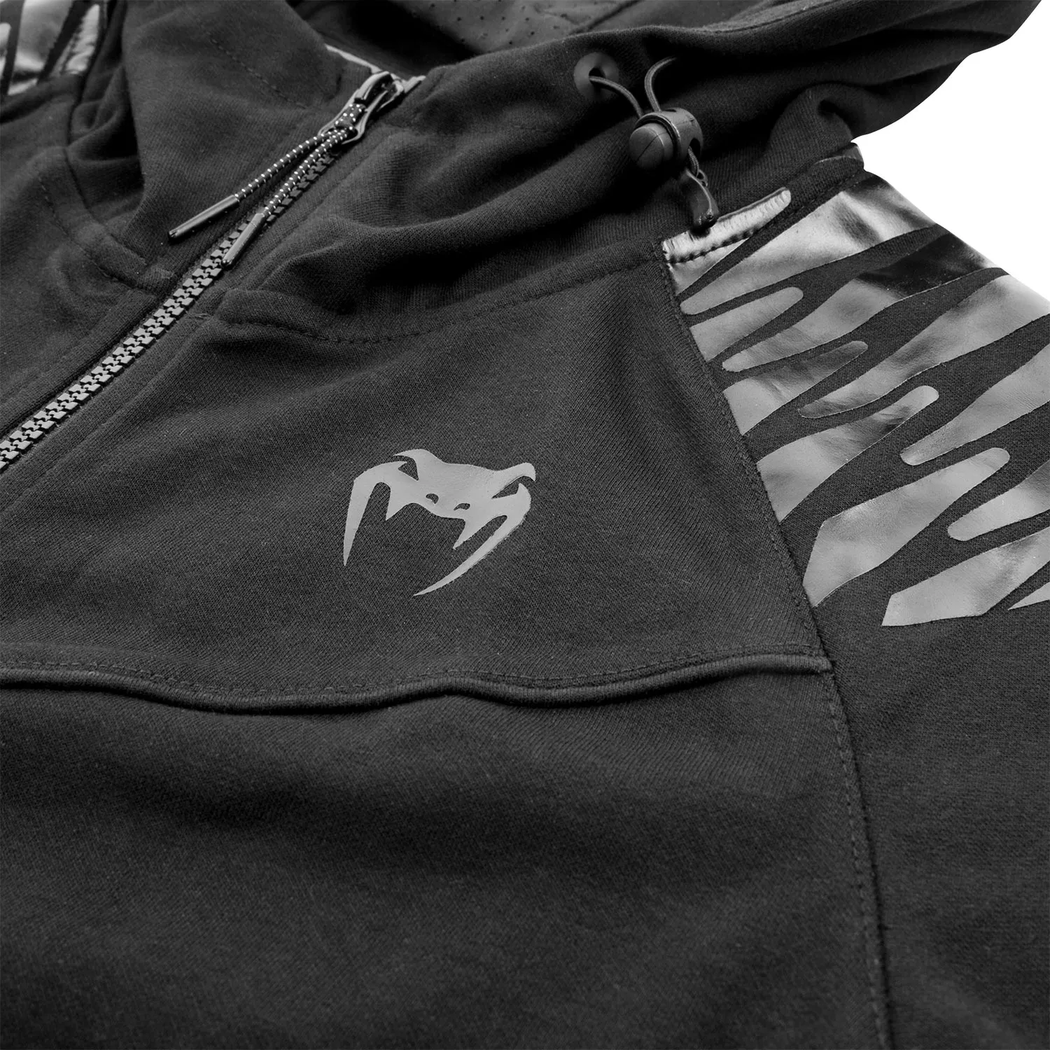 Venum Laser Hoodie - For Women - Black/Black - Exclusive