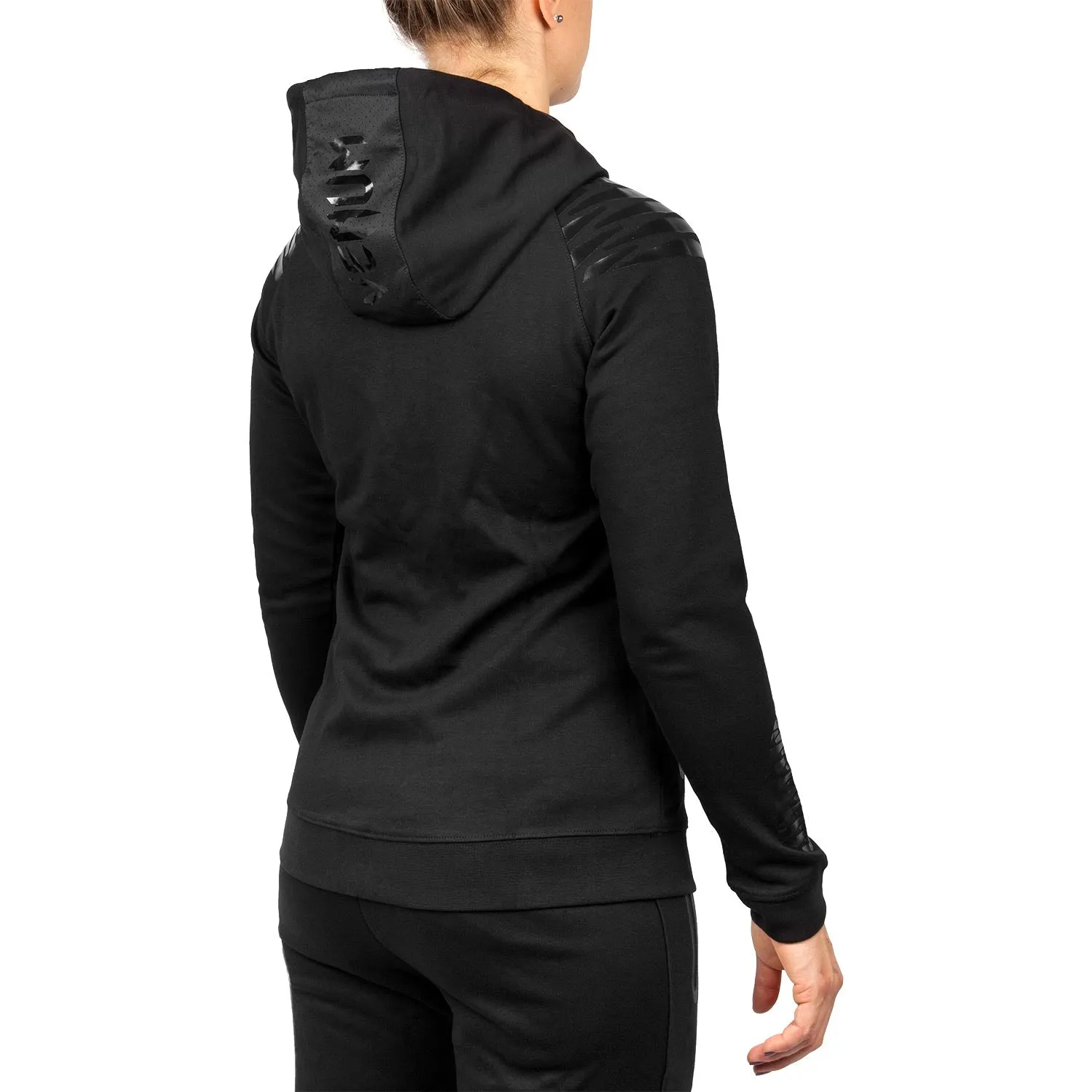 Venum Laser Hoodie - For Women - Black/Black - Exclusive