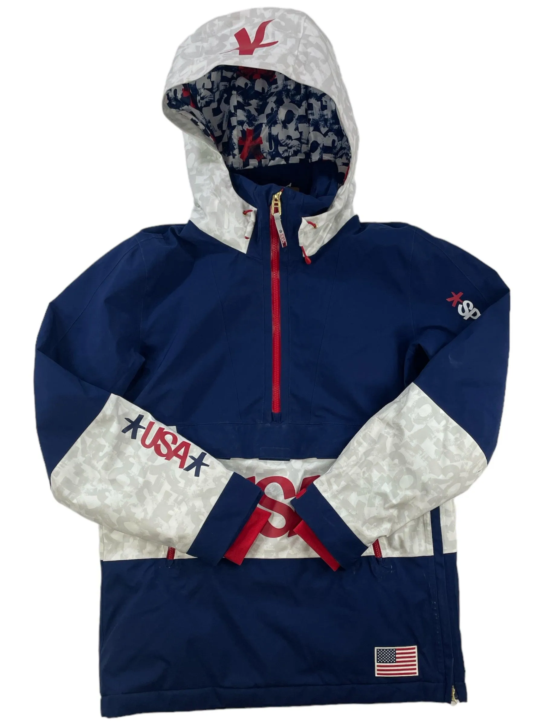 Womens Team USA Insulated Anorak Jacket