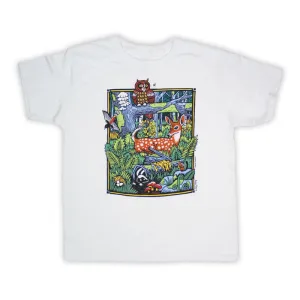 Youth Forest Scene T-Shirt